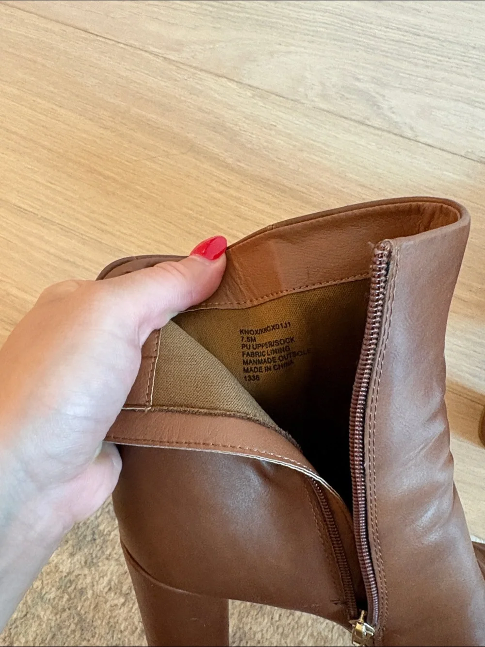 Madden girl 7.5 brown boots